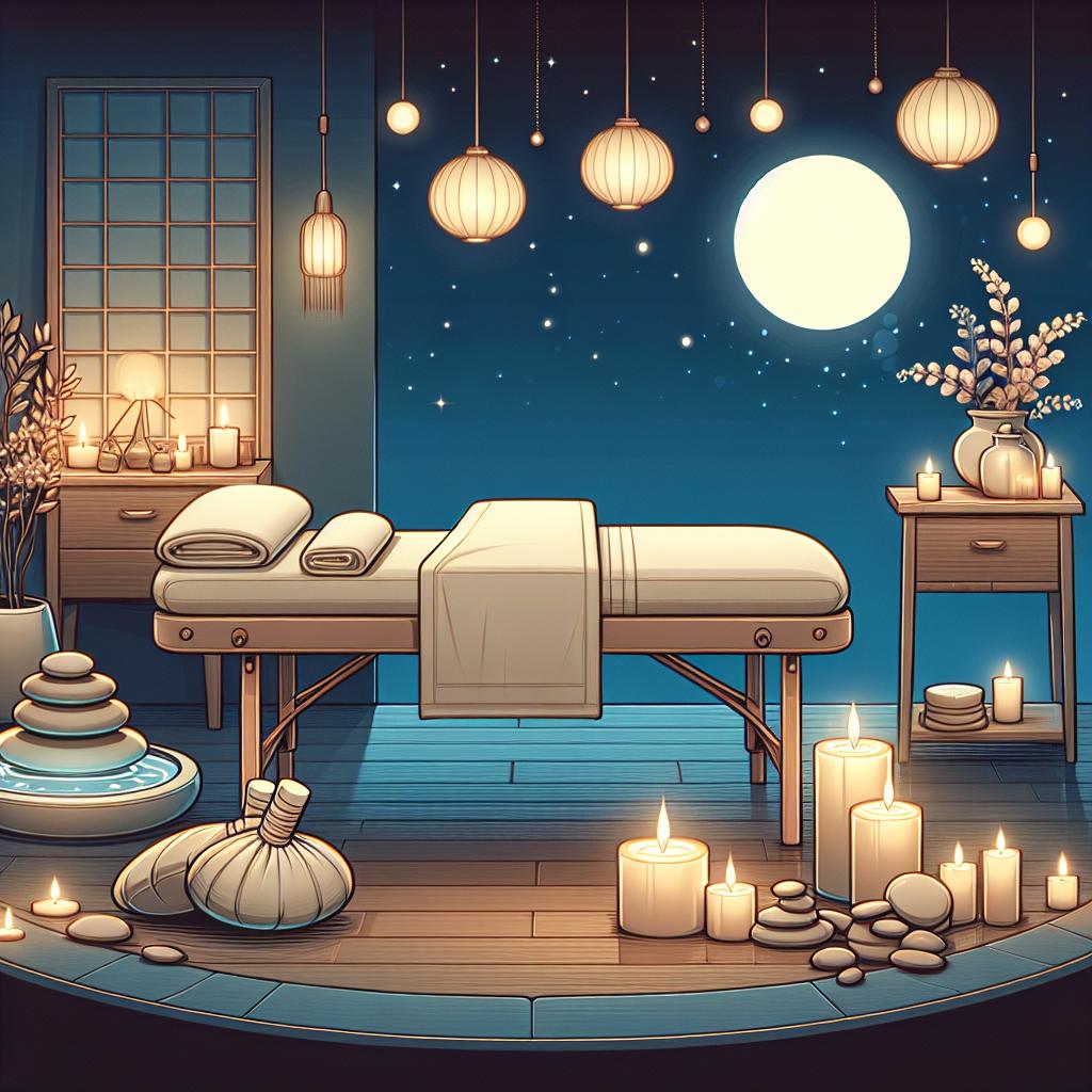 ody to body rub. Step 1: Create a Relaxing Atmosphere фото